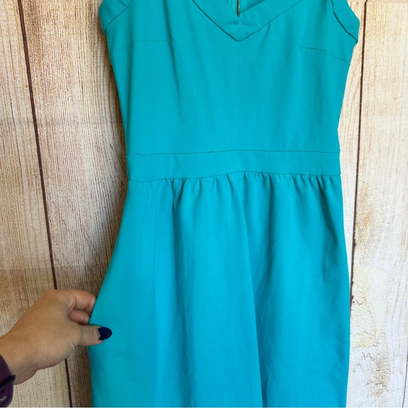Cynthia Rowley Teal Blue Casual Midi Dress Size XS - Picture 6 of 6
